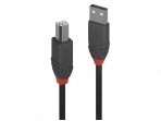 USB 2.0 kabelis  A - B, 2m, Anthra Line, juodas