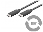 USB-C 3.1 kabelis 1m 5 Gbit/s
