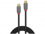 USB-C 3.2 kabelis 1m 20Gbps, 100W (5A), Anthra Line