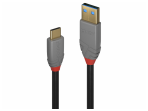 USB-C A 3.2 Gen 2 kabelis 0.5m 10Gbps, 100W, Anthra Line