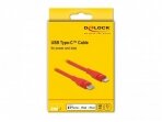 USB-C - Lightning kabelis 0.5m raudonas, MFi