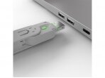 USB lizdo blokatorius, raktas ir 4 blokatoriai, žalias