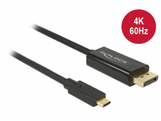 USB-C 3.1 į DisplayPort kabelis 2m 4K 60Hz