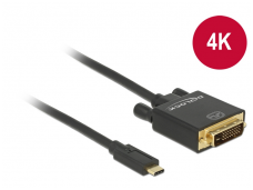 USB-C 3.1 į DVI-D kabelis 3m 4K 30Hz
