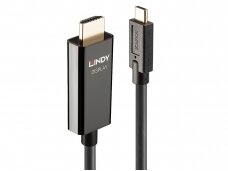 USB-C 3.1 į HDMI kabelis 10m 4K 60Hz HDR