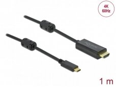 USB-C 3.1 į HDMI kabelis 1m 4K 60Hz