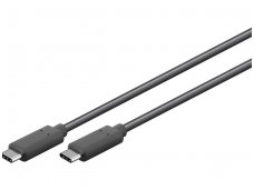 USB-C 3.1 kabelis 2m 5 Gbit/s, juodas