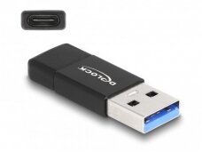 USB-C F - USB3.2 A M perėjimas 10Gbps 0.9A