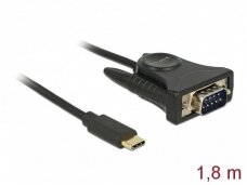 USB-C keitiklis į RS232 DB9M