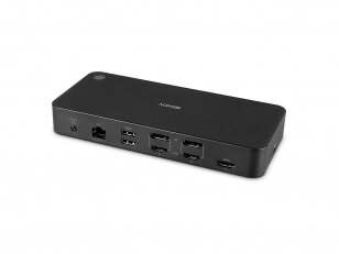 USB Type C and Type A Hybrid Laptop Docking Station -  3x4K (DP, HDMI), PD 3.0 100W, USB 3.2 Gen 2, Gigabit Ethernet, Audio