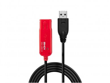 USB 2.0 ilgiklis 30m su stiprinimu, PRO 1