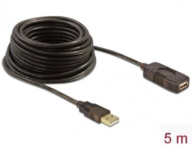 USB 2.0 ilgiklis 5m su stiprinimu 1