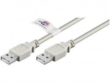 USB 2.0 kabelis 2m (A-A)