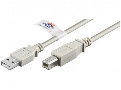 USB 2.0 kabelis 3.0m (A-B)