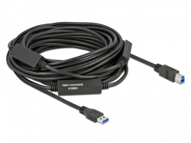 USB 3.0 A-B kabelis 15m su stiprinimu 1