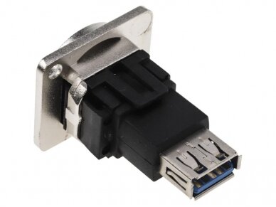 USB 3.0 A F - A F perėjimas, Keystone, XLR 1