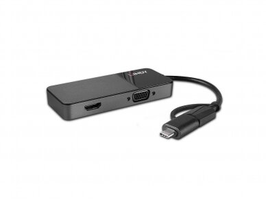 USB 3.0 Type A and C to HDMI & VGA Converter 2