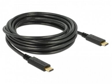 USB-C 2.0 kabelis 4m 480Mbps 5A 1