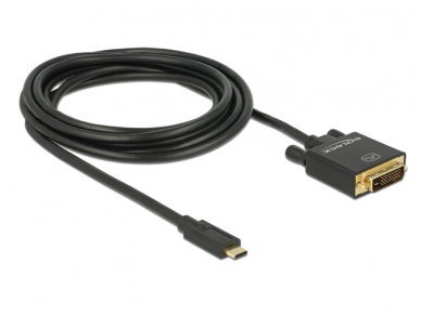 USB-C 3.1 į DVI-D kabelis 2m 4K 30Hz 1