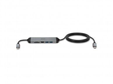 USB-C 3.2 kabelis 1.4m su HDMI, 2xUSB A, SD skaitytuvu 4
