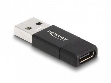USB-C F - USB3.2 A M perėjimas 10Gbps 0.9A 1