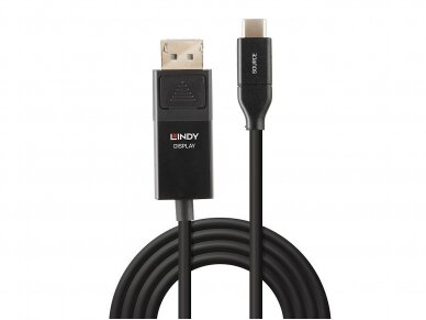 USB-C į DisplayPort kabelis 3m 4K 60Hz HDR 1