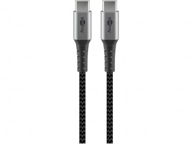 USB-C kabelis 2m, tekstilė 1