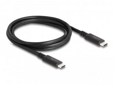 USB4 C kabelis 40Gbps 240W 1.2m 1