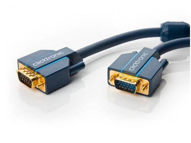 VGA kabelis 15M-15M 10m, 2560x1600, Clicktronic